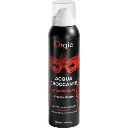Orgie Acqua Crocante - Crackeling Massage Foam - 5 fl oz / 150 ml
