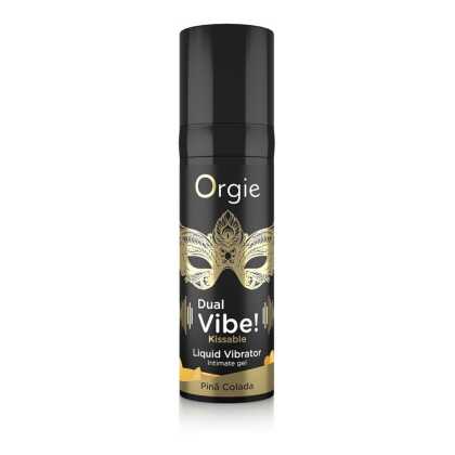 Orgie Dual Vibe! Kissable Liquid Vibrator - Pina Colada - 0