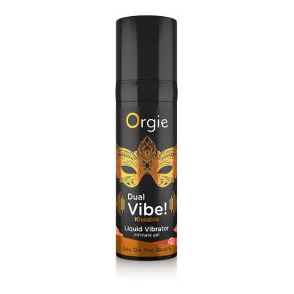 Orgie Dual Vibe! Kissable Liquid Vibrator - Sex On The Beach - 0