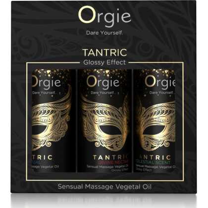 Orgie Tantric - Sensuele Massageolie Set - Mini Formaat