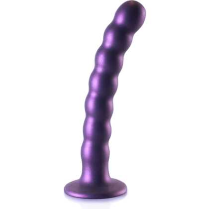 Ouch! by Shots Beaded Silicone G-Spot Dildo - 6