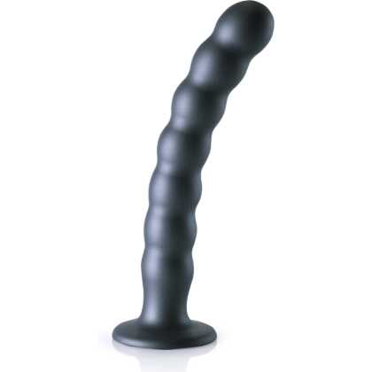 Ouch! by Shots Beaded Silicone G-Spot Dildo - 8'' / 20