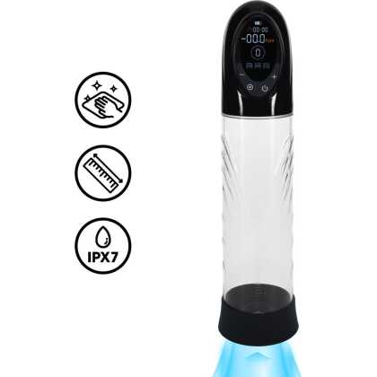 Pumped by Shots CyberPulse - Automatische Waterdichte Penis Pomp - Zwart