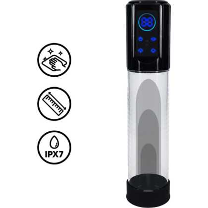 Pumped by Shots MegaLift - Automatische Waterdichte Penis Pomp - Zwart