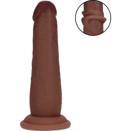 RealRock by Shots Dual Density Silicone Realistische Sliding Skin Dildo - 6 / 15
