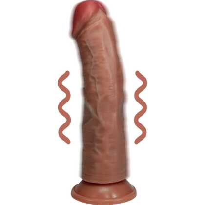 RealRock by Shots Vibrerende Regular Curved Cock - 8 / 20