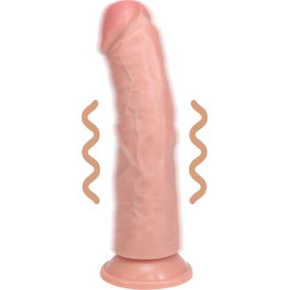 RealRock by Shots Vibrerende Reguliere Gebogen Dildo - 8 / 20