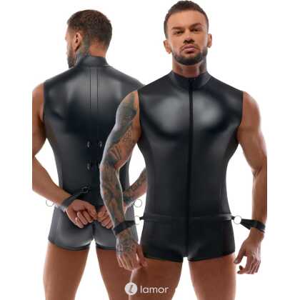 * SVENJOYMENT Bondage-body met Handboeien