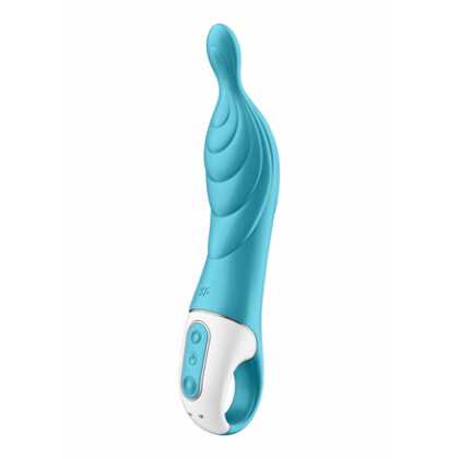 Satisfyer A-Mazing 2 - A-Spot Stimulator met Textuur - Turquoise