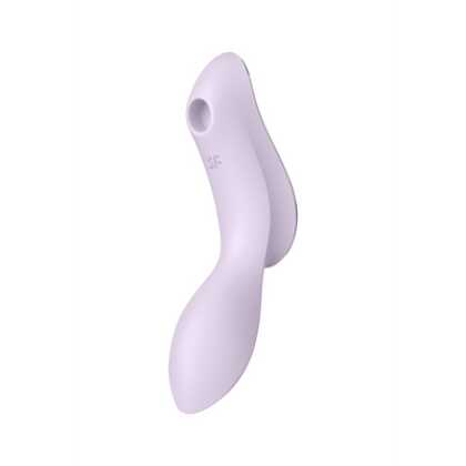 Satisfyer Curvy Trinity 2 - Invoegbare Luchtpulsvibrator - Violet