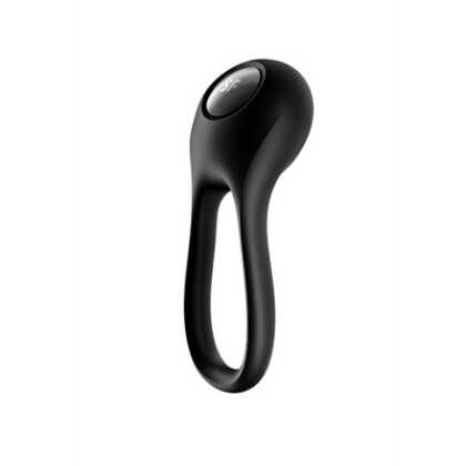 Satisfyer Majestic Duo - Dubbele Strap Vibrerende Cockring - Zwart