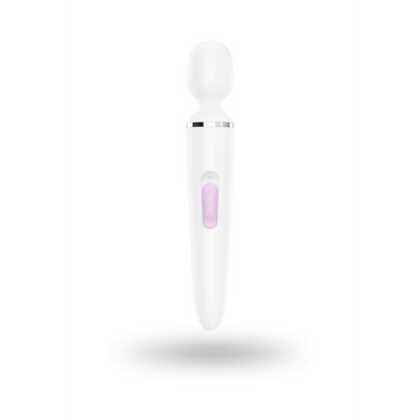 Satisfyer Wand-er Woman - Wand Vibrator - Wit/Chroom
