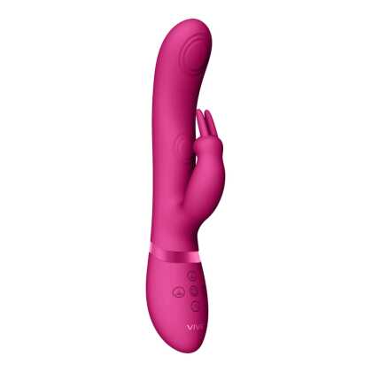 VIVE by Shots Mei - Dual Pulse-Wave Vibrating C-spot G-Spot Rabbit - Roze