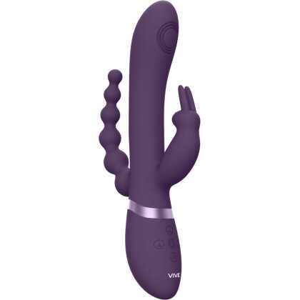 VIVE by Shots Rini - Pulse Wave Vibrating Double Penetration Rabbit - Paars