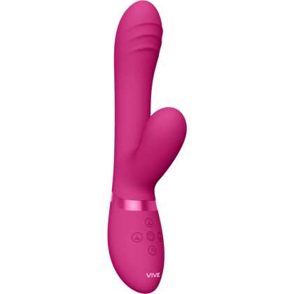 VIVE by Shots Tani - Finger Motion met Pulse-Wave Vibrator - Roze